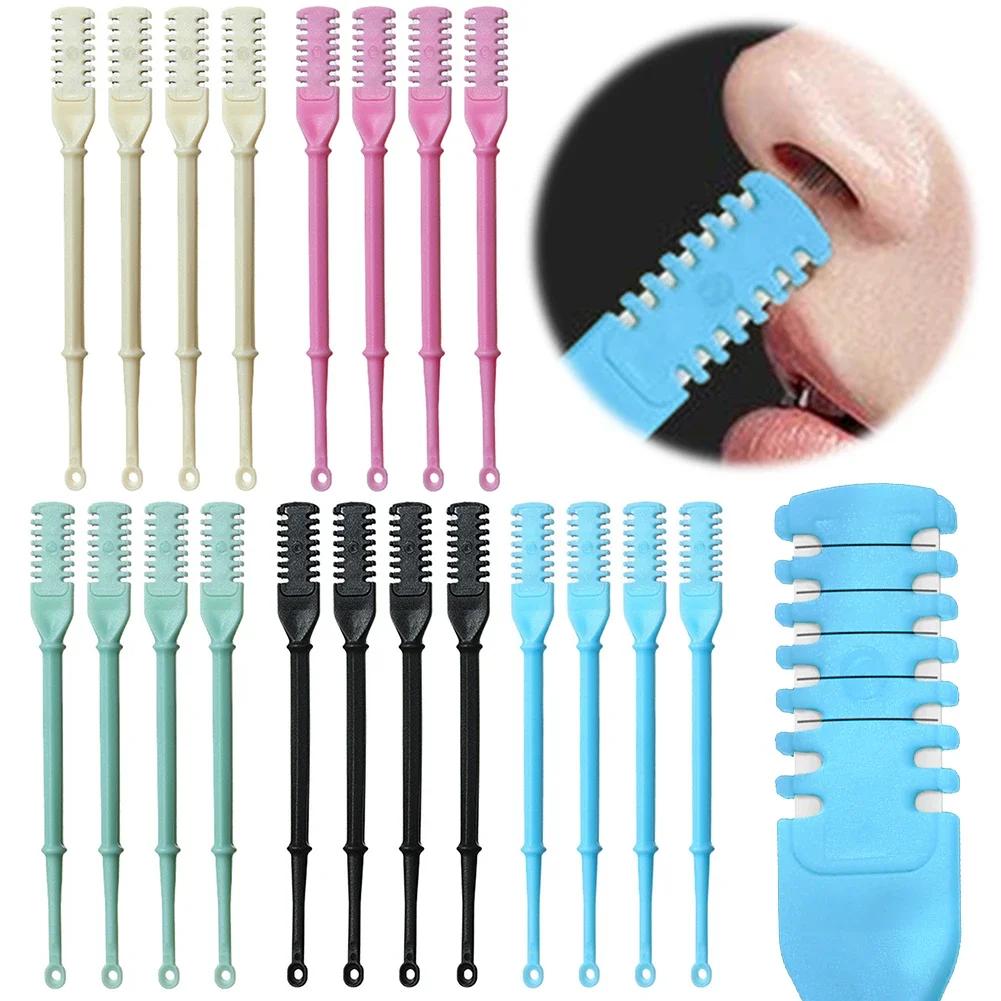 Men'S Grooming For Engagement - 12-teiliges manuelles Nasenhaartrimmer-Set mit zwei Köpfen