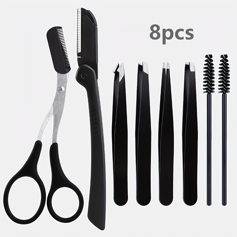 8-teiliges Augenbrauen-Pfleges – Mens Grooming Kit Bag Bewertung und Preis