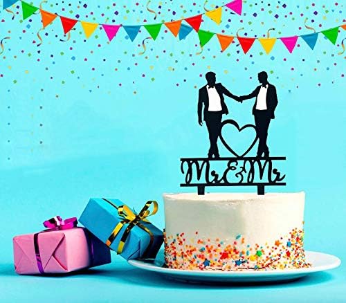 Mr & Mr Cake Topper, schwule H – Men'S Grooming For Engagement Bewertung und Preis