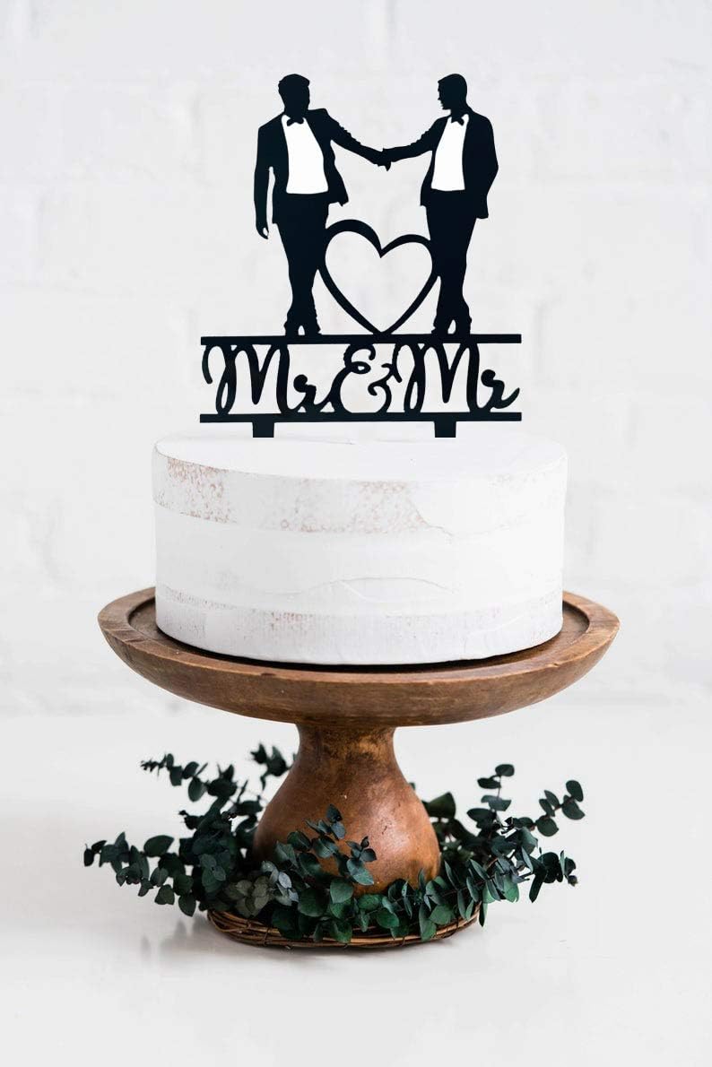 Mr & Mr Cake Topper, schwule H – Men'S Grooming For Engagement Bewertung und Preis