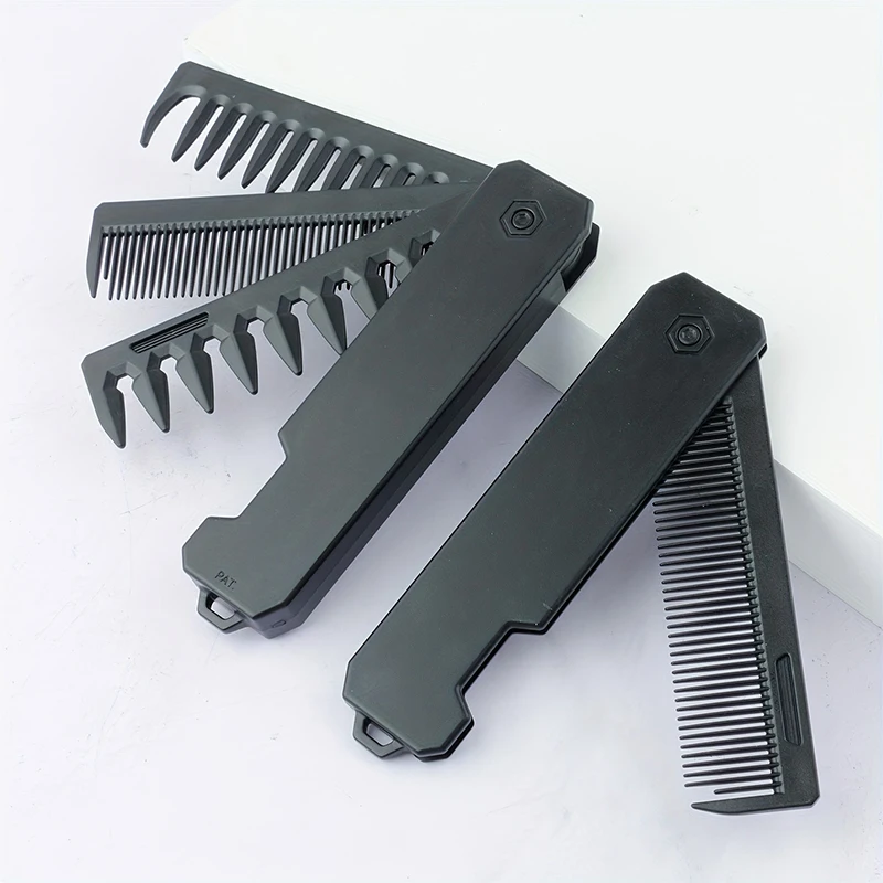 3-in-1 faltbarer Bartkamm für  – Mens Grooming Kit Bag Bewertung und Preis